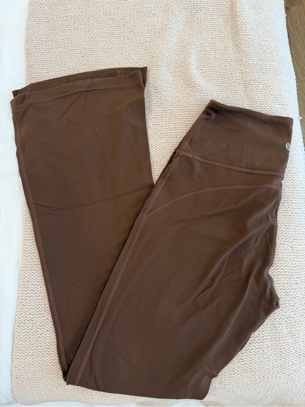 lululemon athletica Brown Groove Nulu High-Rise Flared Pant